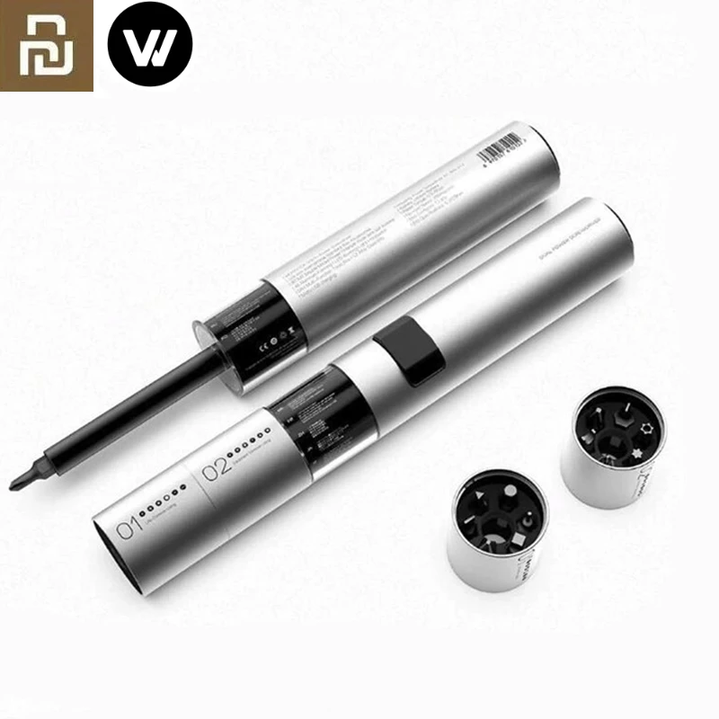 Youpin WOWSTICK SD 36 бит 3LED изысканный литиевый аккумулятор отвертка для дома Магнитная