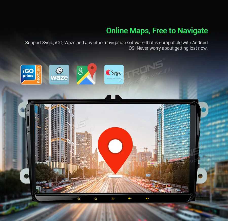 " Android 9,0 OS автомобильный мультимедийный навигатор gps радио для Volkswagen EOS 2006-& Sharan 2010-& T5 Caravelle 2010