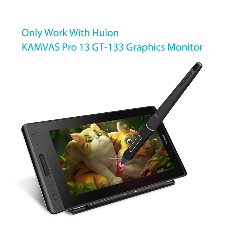 HUION PW507 Батарея-прилагается Бесплатный стилус с 2 Экспресс-ключ для перьевой графический планшет монитор Kamvas Pro/12/13/16