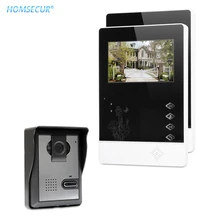 HOMSECUR 4," проводной умный видео телефон двери дверной звонок Домофон Система 700TVLine камера прочный непромокаемый чехол XM403+ XC005