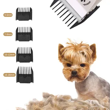 

Dog Shaver Clippers Low Noise Rechargeable Cordless Electric Quiet Hair Clippers Set for Dogs Cats Pets Without battery 4.9