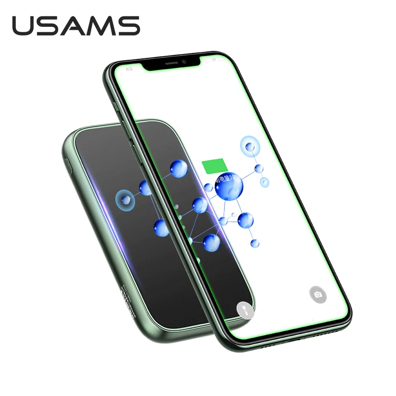 USAMS Wireless Charging Power Bank With Holder Type C Micro External Battery Charger Powerbank For Iphone Huawei Mate 30 Xiaomi USAMS Wireless Charging Power Bank With Holder Type C Micro External Battery Charger Powerbank For Iphone Huawei Mate 30 Xiaomi