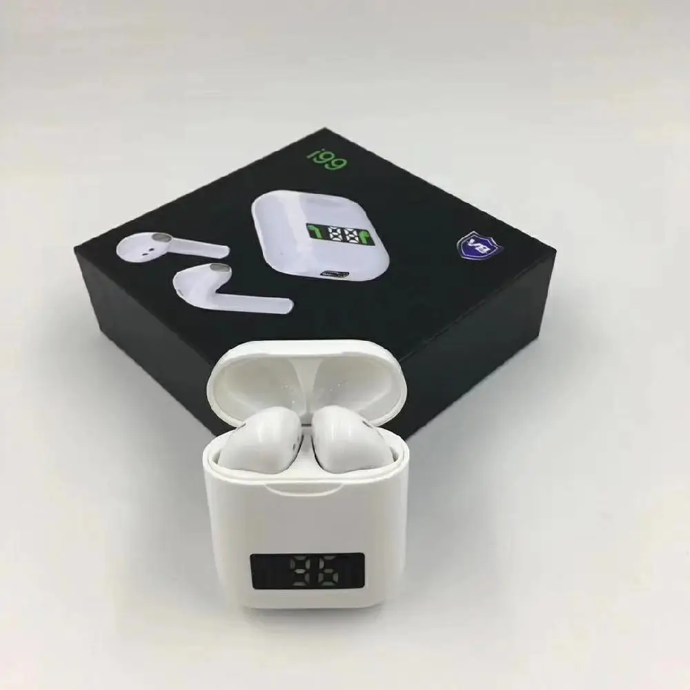 Беспроводные bluetooth-наушники DishyKooker i99 TWS, светодиодный цифровой дисплей, стереогарнитура 5,0 с воздушными точками, водонепроницаемая гарнитура для Xiaomi