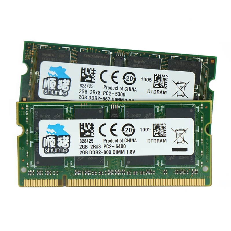 DDR2 2 ГБ 4 ГБ оперативной памяти 667 МГц 800 1,8 V оперативная память so-dimm для ноутбука памяти