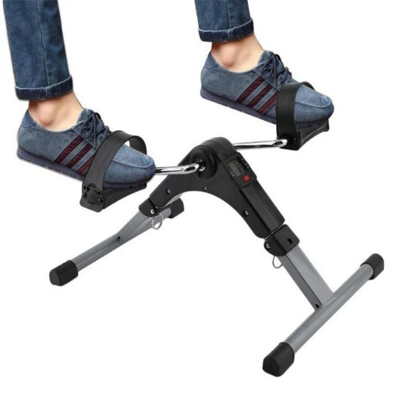 Exercise Bike Trainer Home Office Foldable Rehabilitation Training Exercise Bicycle Spinning Bike Gym Fitness