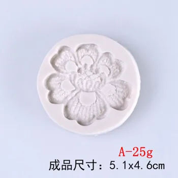 

Flower Leaf Pearl Silicone Cake Mold Wedding Party Paste Sugar Fondant Molds Cake Decoration Tools Chocolate Mold Baking Tool