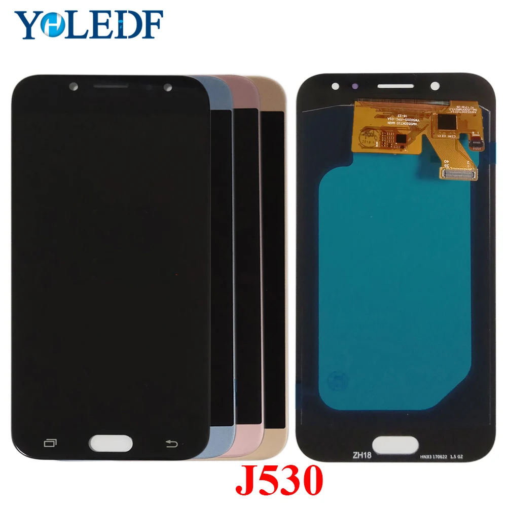 Супер AMOLED ЖК дисплей для samsung Galaxy J5 Pro 2017 J530 J530F SM J530M сенсорный экран панель