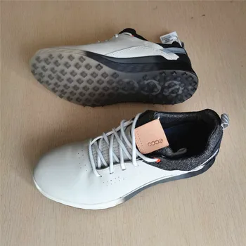 

Autumn Leather Golf Shoes Men Anti Slip Waterproof Golf Sneakers Outdoor Grass Quality Walking Shoes Male Sport Gym Sneakers