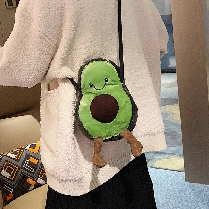 

2019 New Style Japanese-style GIRL'S Plush Bag Cute Cartoon Cloud Versatile Fashion Change Shoulder WOMEN'S Bag