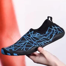 Женская и мужская обувь для купания быстросохнущие носки Aqua босиком для наружного пляжный плавательный для серфинга Йога упражнения