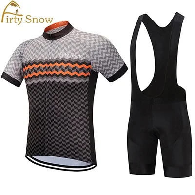 Jersey and Pants Pro Мужская одежда для велосипеда набор летний нагрудник брюки велосипедная одежда мальлот комплект с коротким рукавом велосипедная одежда костюм платье спортивный трикотаж - Цвет: Jersey and Pants