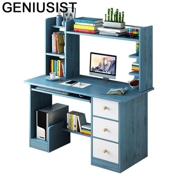 

Support Ordinateur Portable Office Bed Scrivania Ufficio Bureau Meuble Lap Mesa Laptop Stand Tablo Desk Table With Bookshelf