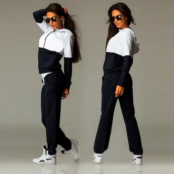 

The new 2020 autumn collection includes a two-piece hoodie sports suit and a zip-up and hooded casual sports suit sweatsuits for