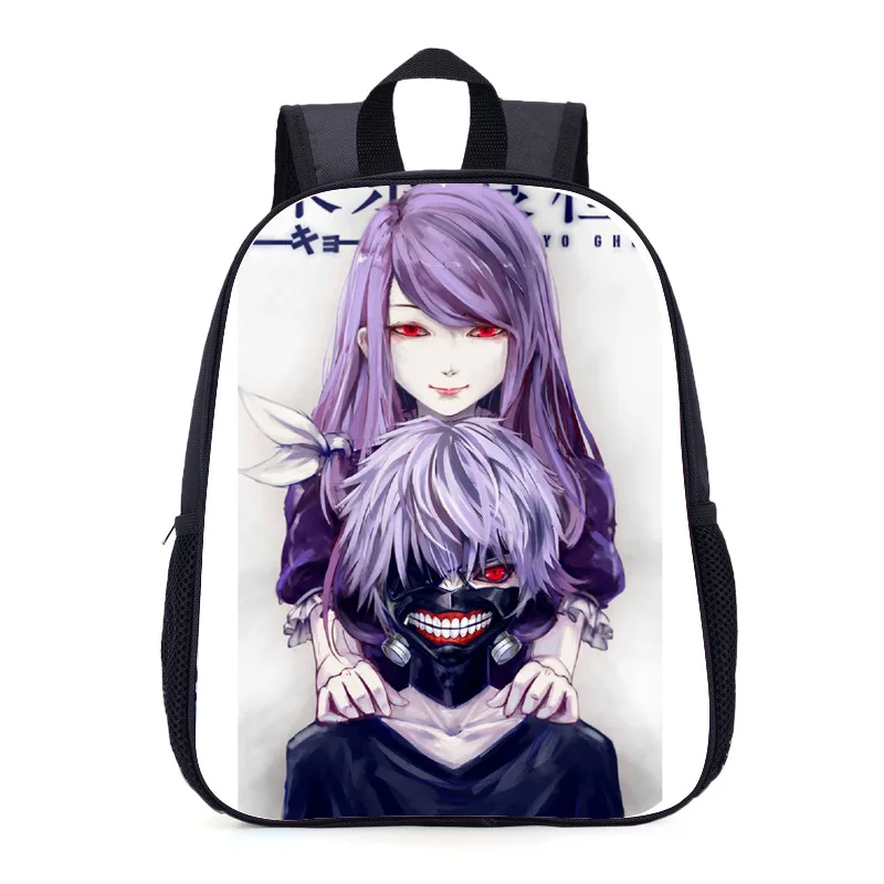 Одежда с надписью «Tokyo Ghoul школьная сумка Одежда с надписью «Tokyo Ghoul для детского сада, из вельвета, для мальчика с рисунком из аниме косплея канеки кэна, сопутствующие товары как у знаменитостей Стиль рюкзак большой основной C