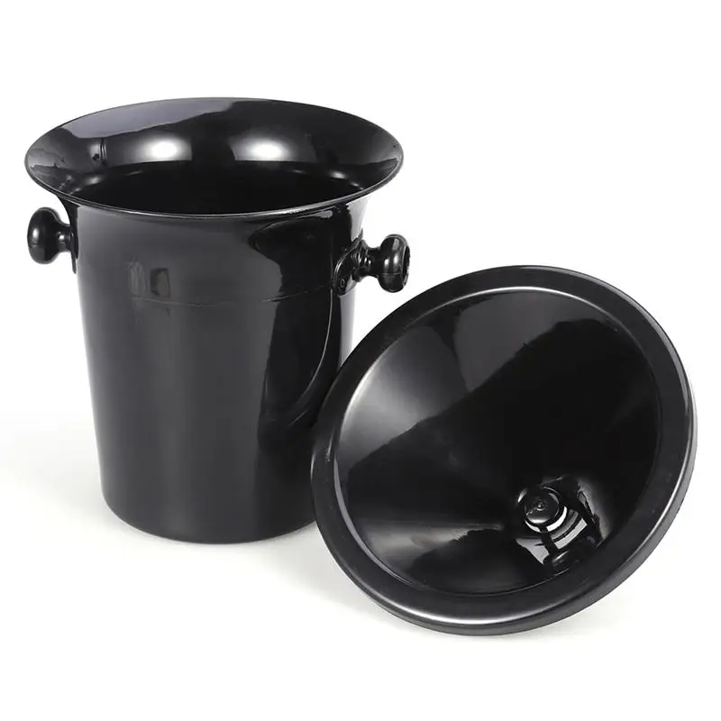 2 шт Круглые двойные уши винные шпиттоны пластиковые дегустации Spittoon ведро для