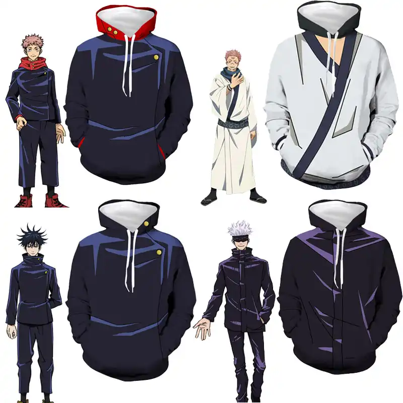 Jujutsu Kaisen Cosplay Costume Fushiguro Megumi Gojo Satoru Yuji Itadori Tops Warm Hoodies Hooded Sweater Sweatshirt Oversize Anime Costumes Aliexpress Jujutsu Kaisen Cosplay Costume Fushiguro Megumi Gojo Satoru Yuji Itadori Tops Warm Hoodies Hooded Sweater Sweatshirt Oversize Anime Costumes Aliexpress