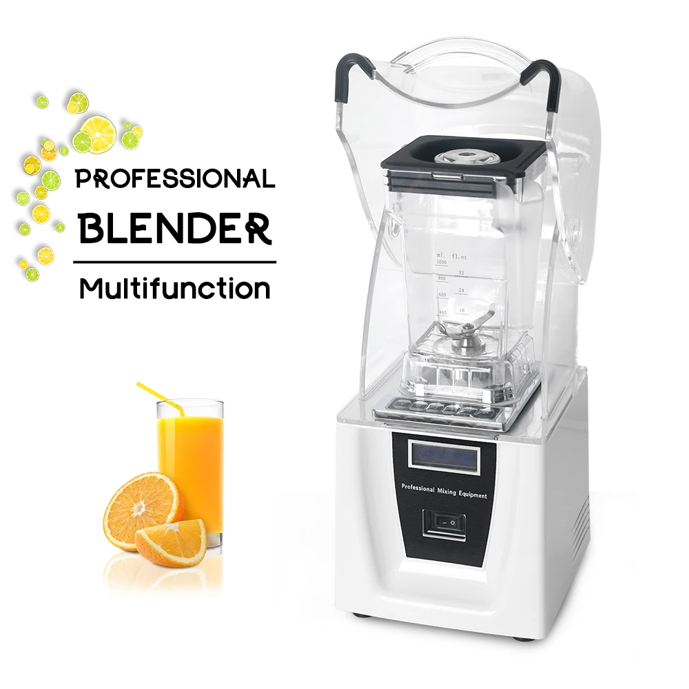 

ITOP Commercial 1.5L Blender Mixers With Sound Cover Powerful Juicer Mixer Ice Crusher Smoothies Maker Blender Food Processors
