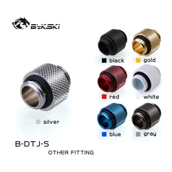 Bykski B-DTJ-S PC water cooling fittings G1/4' male to Male dual external thread tube connection water cooler adapter