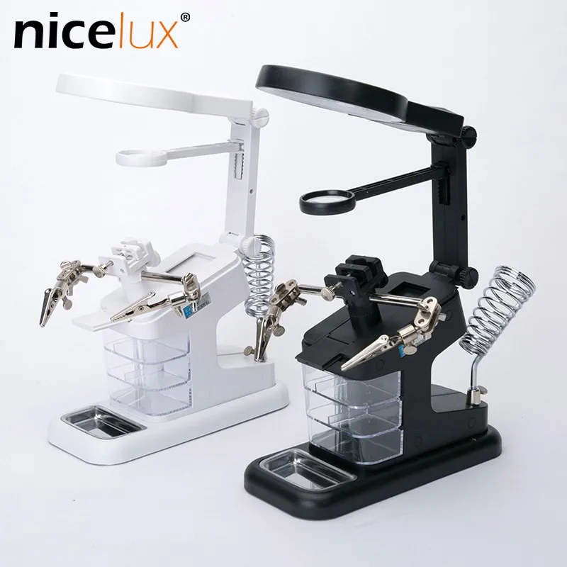 Hand Soldering Iron Stand Welding Tool With Holder Clamp Helping Hand