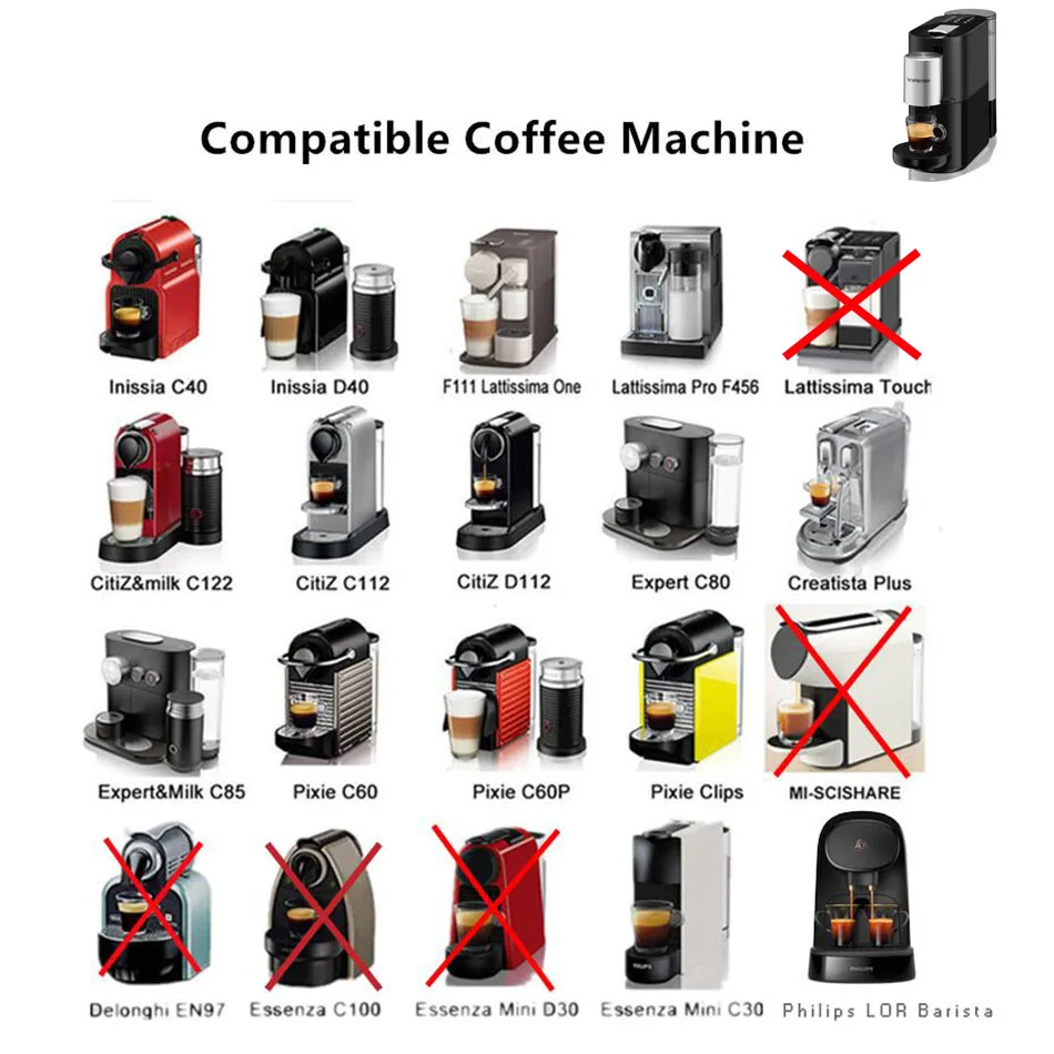 Nespresso Coffee Capsule Cafeteira 