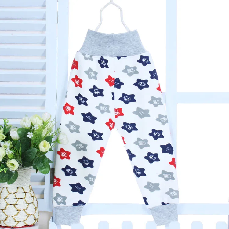 New Style Children High Waist Pants plus Velvet Thick Warm High Waist Pants Winter Mirco Velvet Men And Women Crawler