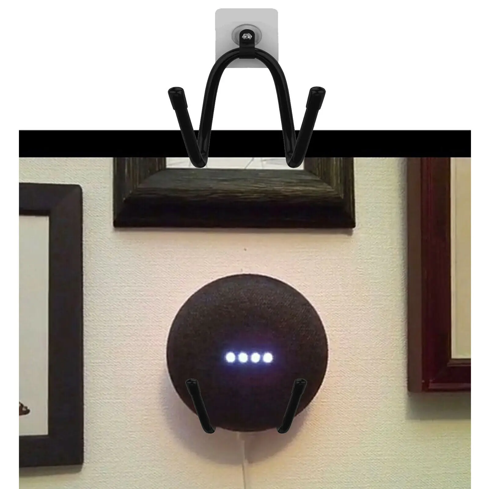 4x Wall Mount Stand Hanger Holder for Google Home Mini Smart Assistant Speaker 