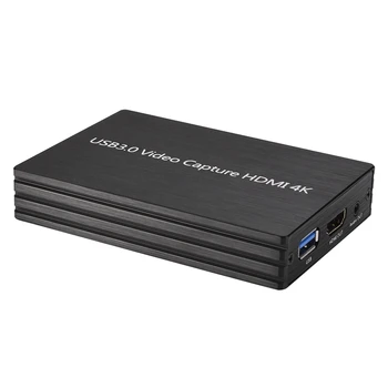 

4K HDMI to USB 3.0 1080P Video Capture Card Dongle for OBS Game Live Streaming Plug and Play, Without Driver Software