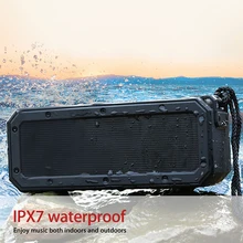 40 Вт мини портативный Bluetooth динамик шокирующие басы TWS Соединительная карта вставка Открытый водонепроницаемый беспроводной объемный звук