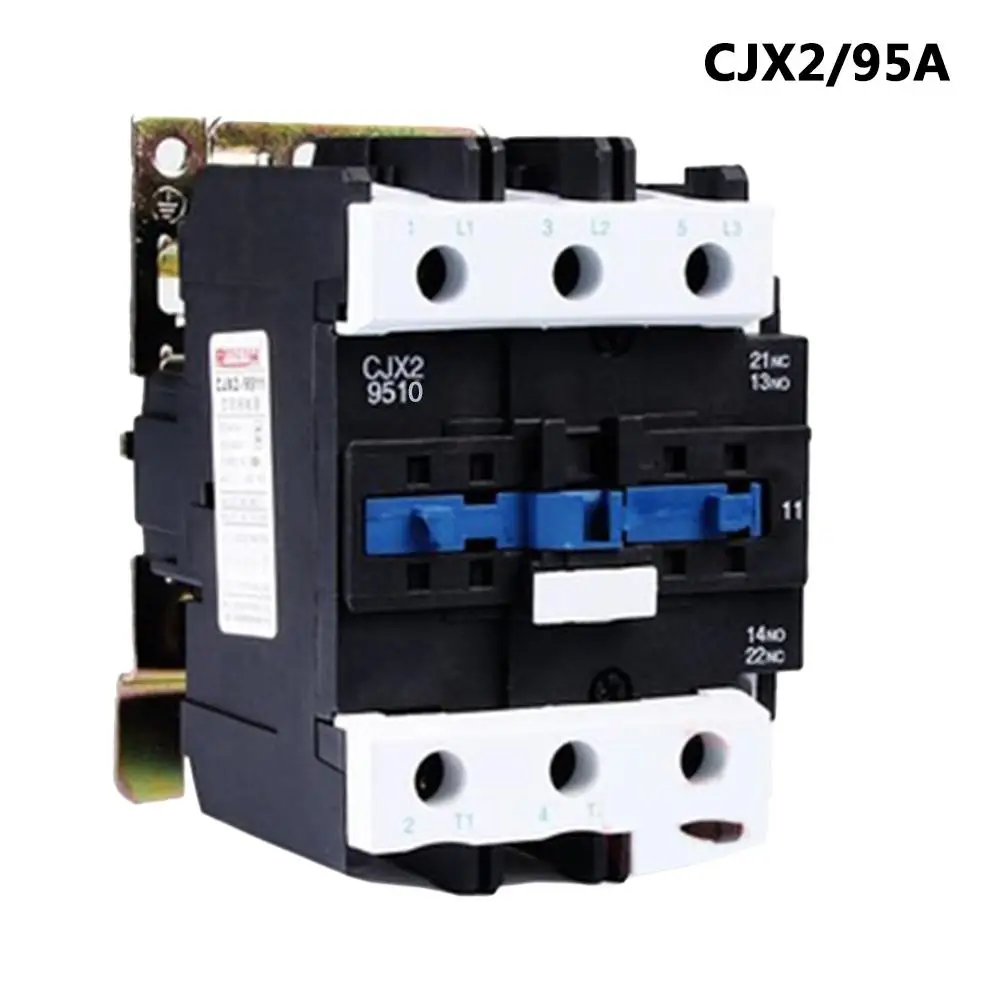 Контактор CJX2-9510 95A напряжение контактора переменного тока 380 В 220 В 110 в 36 в 24 в выключатель лампы аксессуары использовать с Поплавковым выключателем