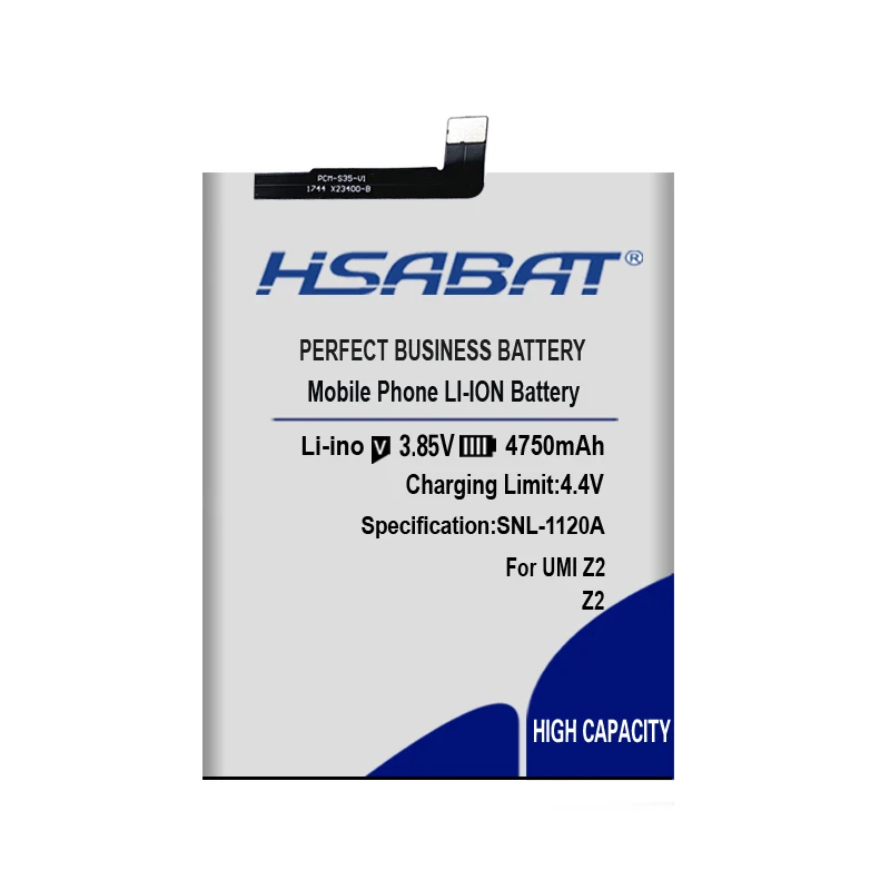 HSABAT 4750 мА/ч, Батарея для UMI Z2 для UMIDIGI Z2 Z2 PRO