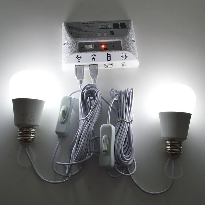  ABSS-Solar Outdoor Lighting System Solar Light Photovoltaic Power Mobile Power Mobile Phone Chargin