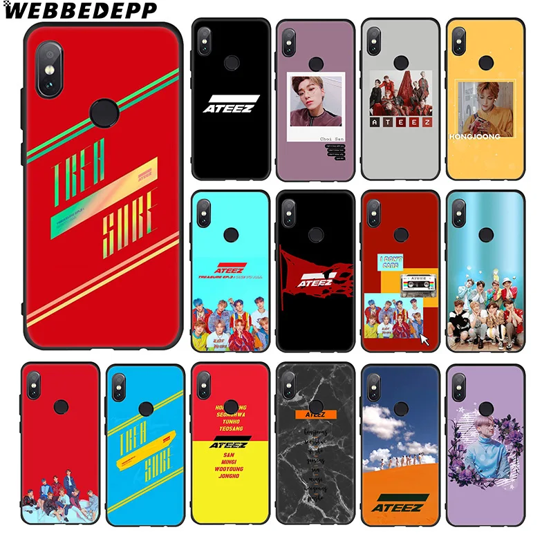 ATEEZ HongJoong мягкий чехол для Xiaomi 9 8 SE 6 A1 A2 Lite MIA1 MIA2 MI8 MI6 макс 3 POCOPHONE F1 |