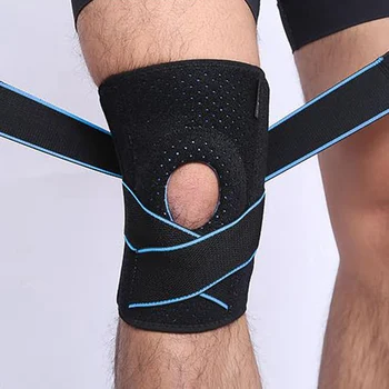

1Pc Fitness Knee Support Belt Elastic Bandage Tape Sport Strap Knee Pads Protector Band For Knee Brace Football Sports