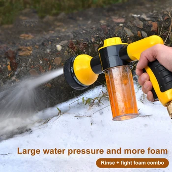 

Professional Multifunction Car Styling Auto Foam Water Gun Car Washer Water Gun High Pressure Cleaning Car Washing Snow Foam Gun