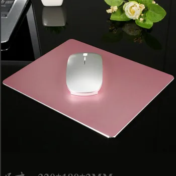

Metal Mouse Pad Mat Magic Office Mousepad Metal Hard Waterproof Aluminum Accurate Control Thin And Fast Double Side Mice Pad