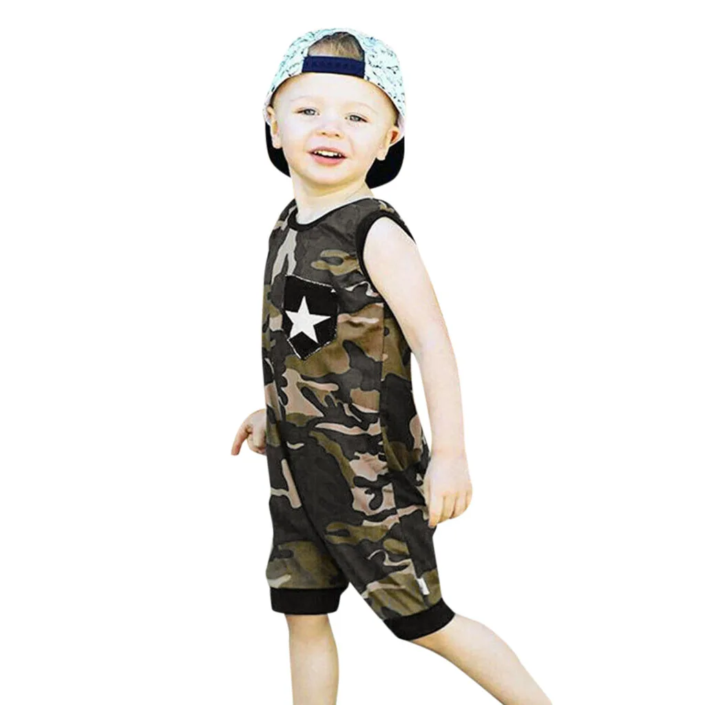 new born baby clothes baby boy romper winter clothes costume romper onesie disfraz bebe halloween 2019 Sleeveless Print 0-24m Z4