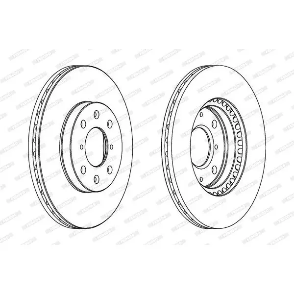 Диск тормозной OPEL AGILA 1.0-1.3 07-/SUZUKI SWIFT 1.3-1.5 05- п