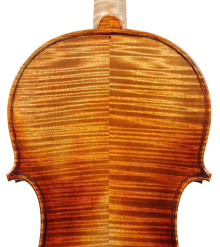 Strong tone！ Italian retro Oil Varnish Handmade Violin 4/4 Stradivarius Professional playing solo violin With case