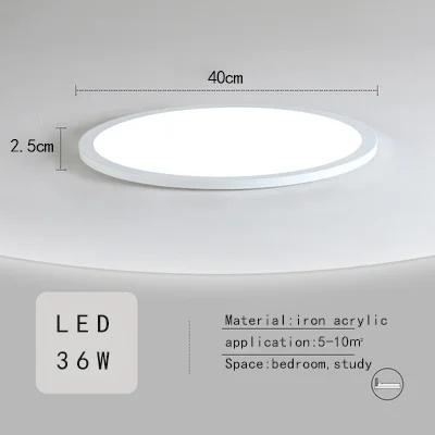 Nordic Ultra-thin ceiling lamp Creative Thin Simple Modern Maka dragon circular corridor balcony lamp  led bedroom lamp ceiling lights Ceiling Lights