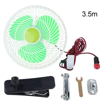 

12V SUV Car Stepless Speed Air Cooling Fan Automobile Vehicle Swing Clip Fan T3LB