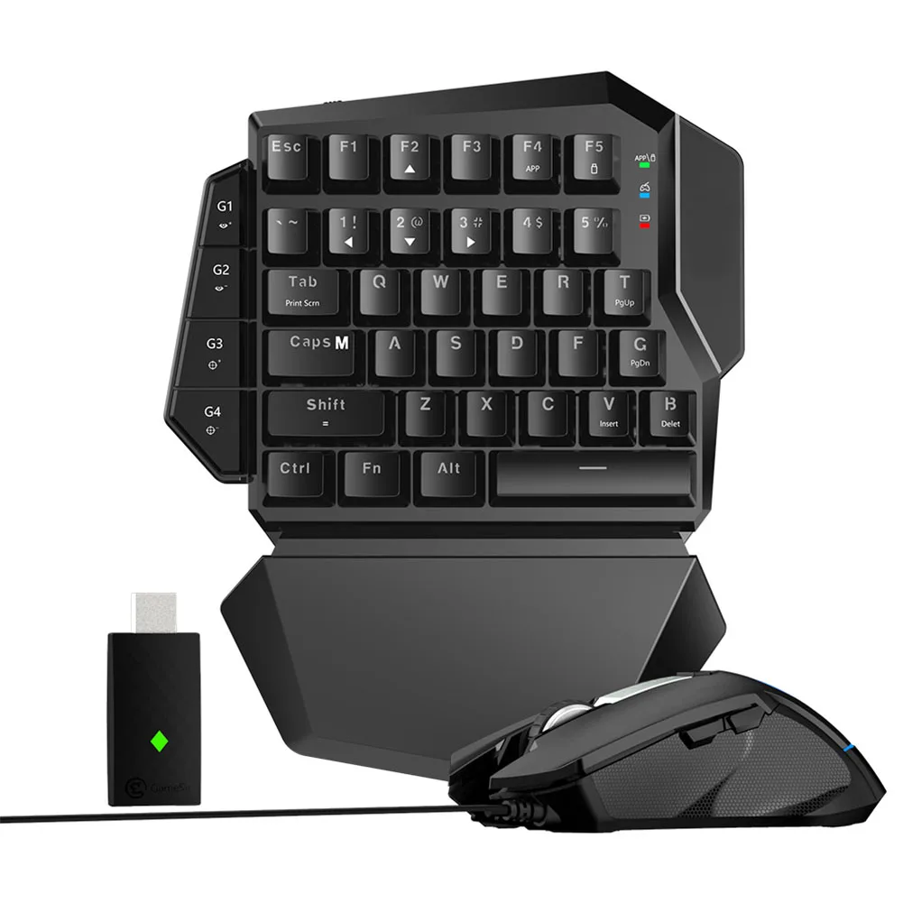  USB Port Console Games Universal Adjustable Converter Mouse Adapter Set Plug And Play Gaming Keyboa