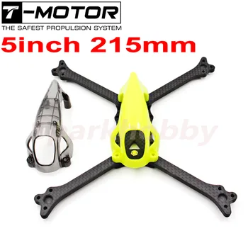 

1PC Original New T-MOTOR YEMA 5 inch 215 mm Carbon Fiber Quadcopter Frame Yellow and Black for FPV drones Aircraft RC Models