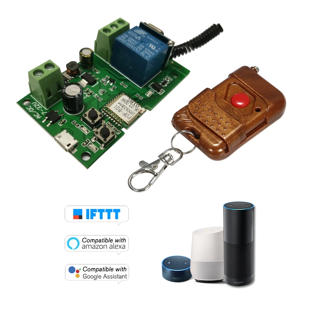 EWeLink USB RF 433 МГц Wifi переключатель беспроводной релейный модуль Таймер дистанционное управление переключатель для Amazon Alexa Google Home Голосовое управление