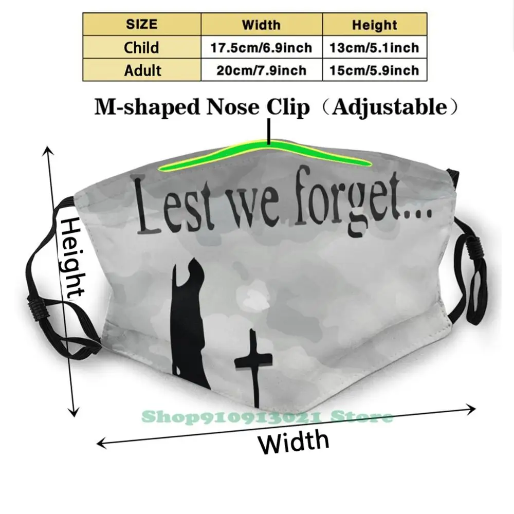 Lest We Forget Vector Art Outdoor Hunting Hiking Camping Scarf Mask Lest We Forget Poppy Poppies Anzac Day Remembrance Day War head wraps for men