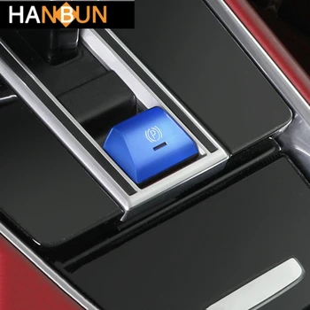 

P Button Handbrake Parking Sequins Decoration Cover Trim For Porsche Cayenne Panamera 2018-2020 Car Styling Interior Accessories
