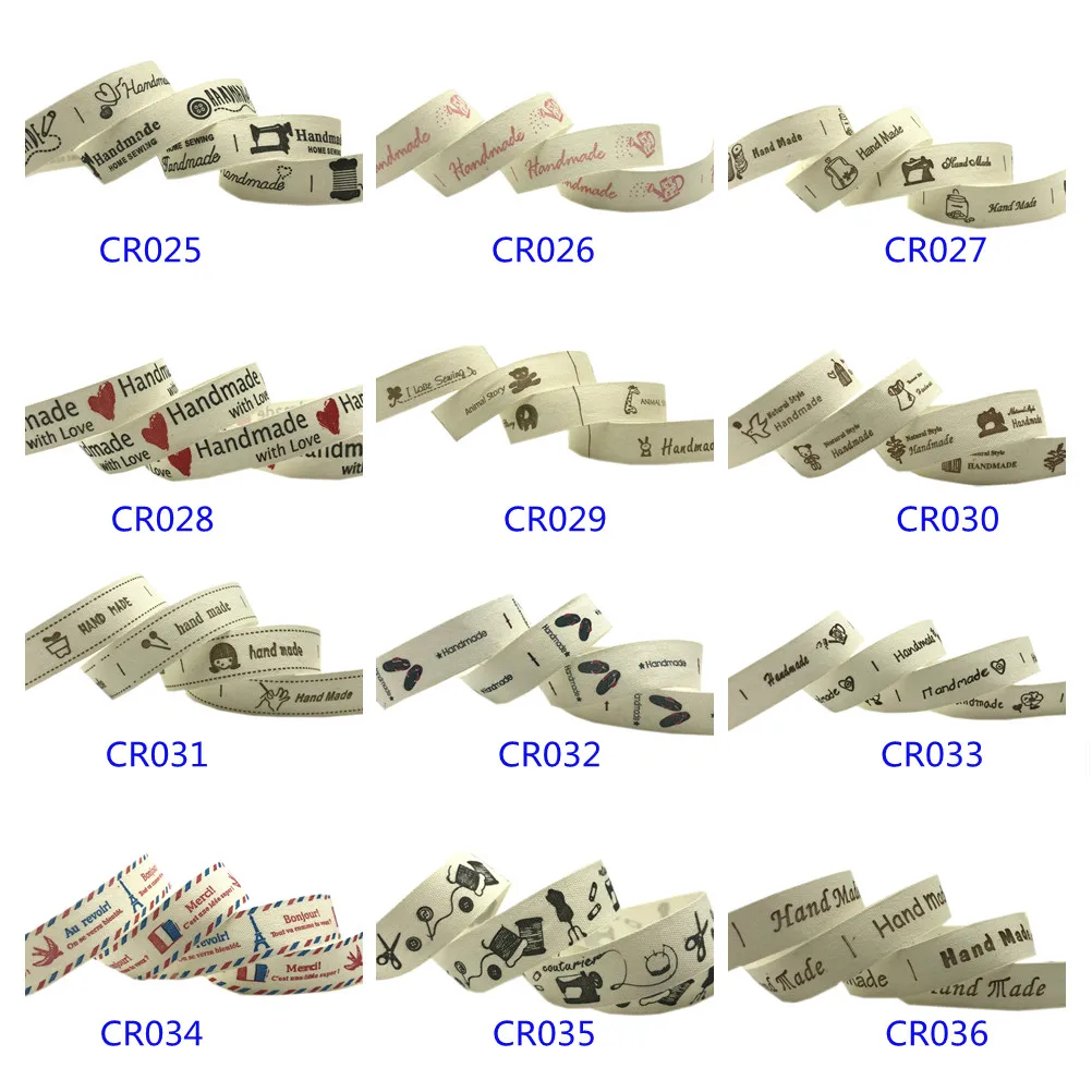 5 Yards/lot 15mm Cotton Ribbon Handmade Design Printed Cotton Ribbons For Wedding Christmas Decoration DIY Sewing Fabric ribbon decoration ribbon supplies sewing ribbon christmas ribbon cotton ribbon