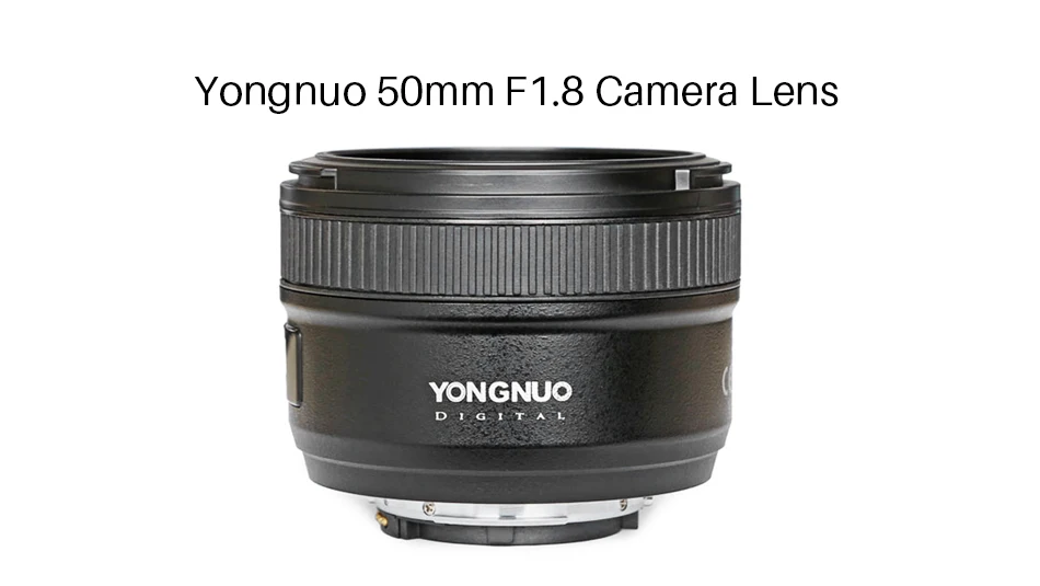 YONGNUO YN 50 мм f1.8 AF объектив yn50мм апертура Автофокус большая апертура для Nikon DSLR камеры Nikon D800 D300 D700 объектив