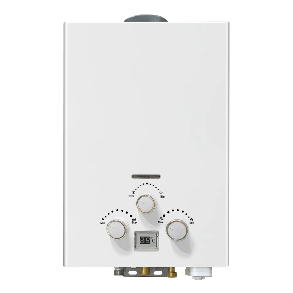 Portable LPG Gas Water Heater 6L 1200W Tankless Instant Boiler Camper with  Copper Water Tank for Home Outdoor Camping Hot Shower - AliExpress