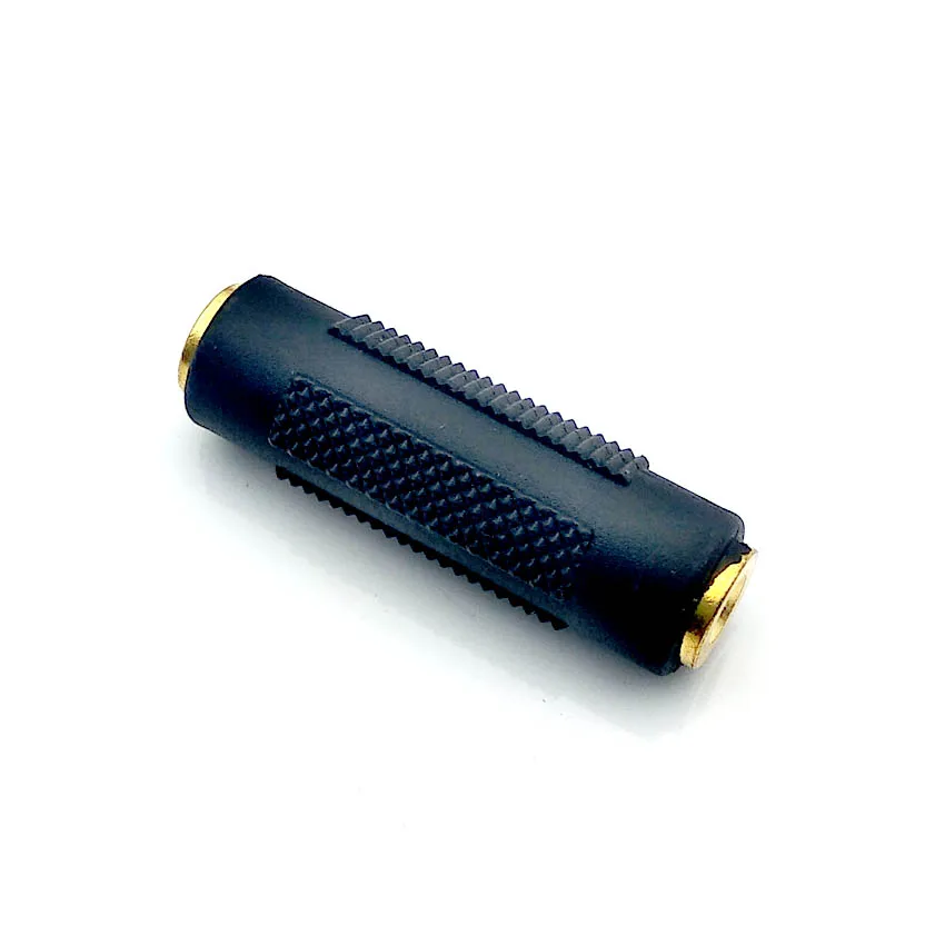 

Mini 3.5mm Female to Female F/F Jack Stereo Audio Adapter Converter Connector Audio Adapter Coupler Metal Gold Plated Connector