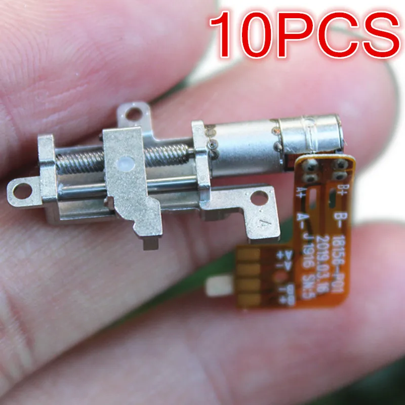 Micro Mini 4mm 2-phase 4-wire Precision Planetary Gearbox Gear Stepper Motor Stepping Linear Screw Rod Metal Slider | Обустройство
